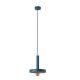 Pendul design modern WHIZZ albastru, alb