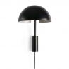 Aplica de perete metal ajustabila DOMINICA negru