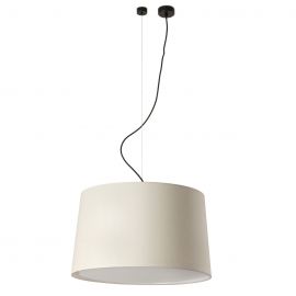 Pendule, Lustre suspendate - Lustra suspendata abajur tesatura in 64cm WINDSOR