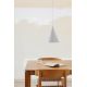 Pendule, Lustre suspendate - Pendul LED stil minimalist ANNA alb