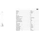 Pendule, Lustre suspendate - Pendul LED stil minimalist ANNA alb