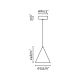 Pendule, Lustre suspendate - Pendul LED stil minimalist ANNA alb