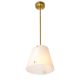 Pendule, Lustre suspendate - Lustra LUX, Otel Alama Antic, Sticla Alba, Trianon