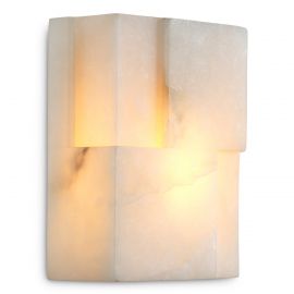 Aplica de perete LUX din alabastru Fabiano