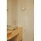 Iluminat pentru baie - Aplica LED pentru baie IP44 NUBO D-12cm alba