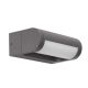 Aplice - Aplica perete exterior IP65 FRAME 4000K gri inchis