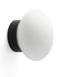 Aplica LED pentru baie IP44 NUBO D-12cm negru, alb