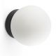 Aplica LED pentru baie IP44 PING D-10cm negru, alb
