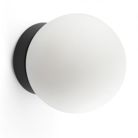 Iluminat pentru baie - Aplica LED pentru baie IP44 PING D-10cm negru, alb