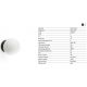 Iluminat pentru baie - Aplica LED pentru baie IP44 PING D-10cm negru, alb