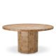 Masa rotunda LUX, Furnir Burl Mappa, Kingsgrove 150cm
