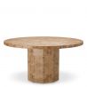 Masa rotunda LUX, Furnir Burl Mappa, Kingsgrove 150cm