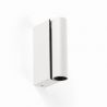 Aplica cu reader LED directionabil stil minimalist CRONOS alb