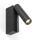 Aplica cu reader LED directionabil stil minimalist CRONOS negru