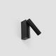 Aplice, corpuri de iluminat pentru pereti - Aplica cu reader LED directionabil stil minimalist CRONOS negru