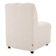 Scaune - Scaun design LUX Kelly, Boucle cream