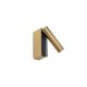 Aplice, corpuri de iluminat pentru pereti - Aplica cu reader LED directionabil stil minimalist CRONOS bronz