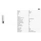 Aplice, corpuri de iluminat pentru pereti - Aplica cu reader LED directionabil stil minimalist GABO alb