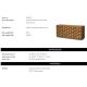 Comode - Comoda design LUX furnir de stejar Rubicon