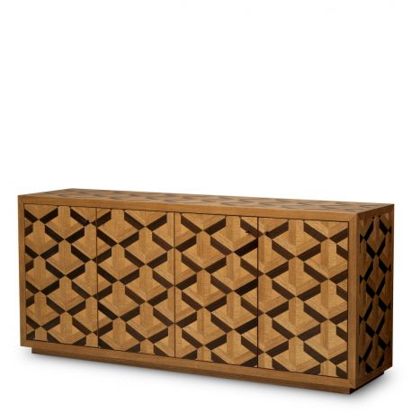 Comode - Comoda design LUX furnir de stejar Rubicon