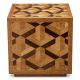 Masute Living - Masuta laterala design LUX furnir de stejar Rubicon