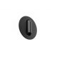 Aplice, corpuri de iluminat pentru pereti - Aplica cu reader LED directionabil stil minimalist TIMIT negru