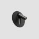 Aplice, corpuri de iluminat pentru pereti - Aplica cu reader LED directionabil stil minimalist TIMIT negru