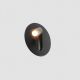 Aplice, corpuri de iluminat pentru pereti - Aplica cu reader LED directionabil stil minimalist TIMIT negru