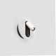 Aplice, corpuri de iluminat pentru pereti - Aplica cu reader LED directionabil stil minimalist TIMIT USB C alb