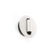 Aplice, corpuri de iluminat pentru pereti - Aplica cu reader LED directionabil stil minimalist TIMIT USB C alb