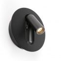 Aplica cu reader LED directionabil stil minimalist TIMIT USB C negru