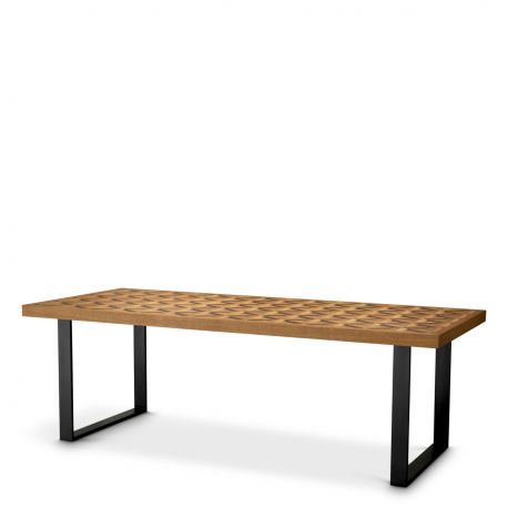Mese dining - Masa dining LUX furnir de stejar Rubicon L, 230x100cm