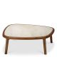 Masute Living - Masuta de cafea LUX, Marmura, Lemn, Wilma