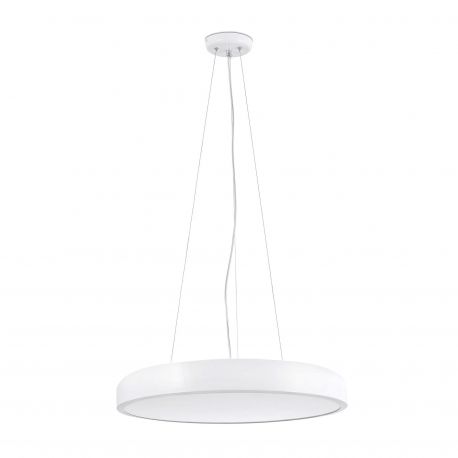 Pendule, Lustre suspendate - Lustra LED suspendata design circular COCOTTE D-43cm alb