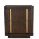 Noptiere - Noptiera cu 2 sertare design LUX Modesto S
