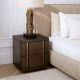 Noptiere - Noptiera cu 2 sertare design LUX Modesto S