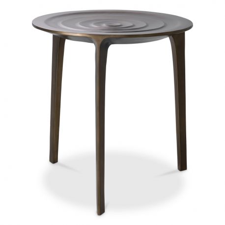 Masute Living - Masuta auxiliara LUX, Aluminiu turnat, Granito