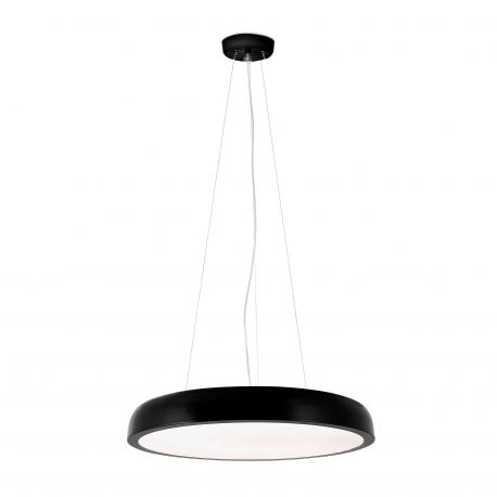 Pendule, Lustre suspendate - Lustra LED suspendata design circular COCOTTE D-43cm negru