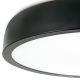 Pendule, Lustre suspendate - Lustra LED suspendata design circular COCOTTE D-43cm negru