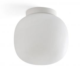 Iluminat pentru baie - Plafoniera baie stil minimalist AMELIA alba