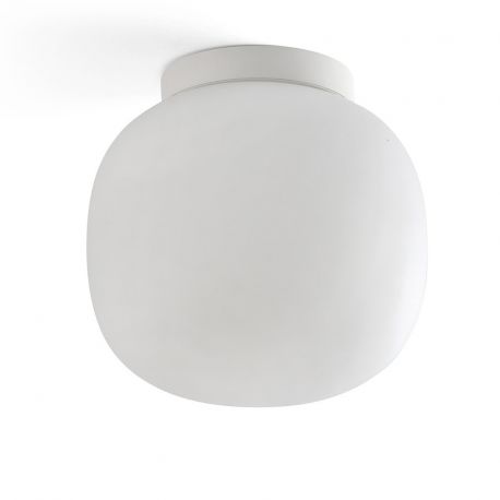 Iluminat pentru baie - Plafoniera baie stil minimalist AMELIA alba