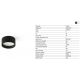 Plafoniere cu spoturi, Spoturi aplicate - Spot LED aplicat tavan MIZU 15W negru