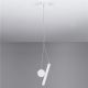 Pendule, Lustre suspendate - Pendul, Lustra LED design minimalist VERO alb