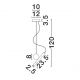 Pendule, Lustre suspendate - Pendul, Lustra LED design minimalist VERO alb