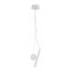 Pendule, Lustre suspendate - Pendul, Lustra LED design minimalist VERO alb