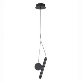 Pendule, Lustre suspendate - Pendul, Lustra LED design minimalist VERO negru