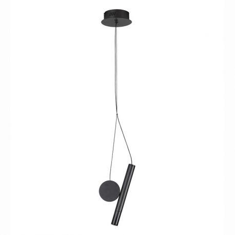 Pendule, Lustre suspendate - Pendul, Lustra LED design minimalist VERO negru