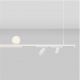Spoturi, Proiectoare pe sina - Sina magnetica suspendata tip lustra MADOC alb