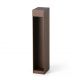 Stalp LED iluminat exterior IP65 CERLER H-35cm maro rustic