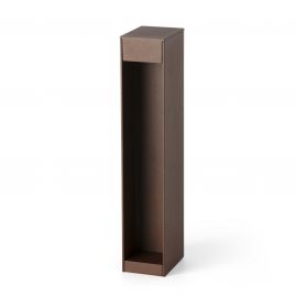 Stalp LED iluminat exterior IP65 CERLER H-35cm maro rustic